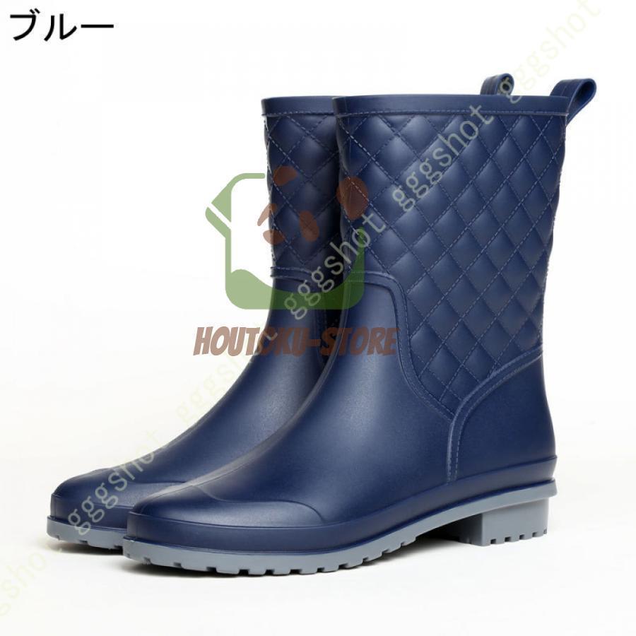 長靴 レディース 雪 防水 滑らない 農作業 ロング 軽量 歩きやすい レインブーツ レディースレインシューズ 折りたたみ おしゃれ かわいい 園芸用 | ブランド登録なし | 05