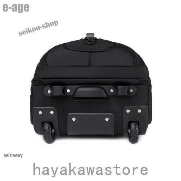 2WAYキャリーバッグ バックパック キャスター付き リュック リュックバッグ 軽量 大容量 ソフトキャリーバッグ 男女 | ブランド登録なし | 16