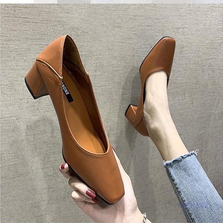 パンプス レディース ローヒール 痛くない 歩きやすい 美脚 プレーンパンプス 走れる シューズ 甲高 幅広 就活 ビジネス | ブランド登録なし | 08