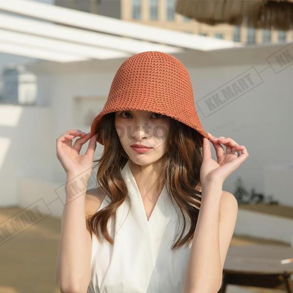 バケットハット 帽子 レディース 折りたたみ サイズ調整可夏 おしゃれ 春夏 秋 大人可愛い 日よけ 湿気 対策 UVカット 大きめ | ブランド登録なし | 16