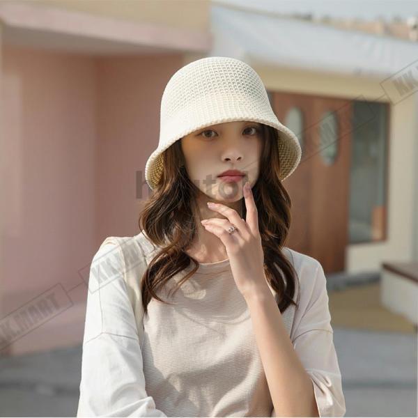 バケットハット 帽子 レディース 折りたたみ サイズ調整可夏 おしゃれ 春夏 秋 大人可愛い 日よけ 湿気 対策 UVカット 大きめ | ブランド登録なし | 09