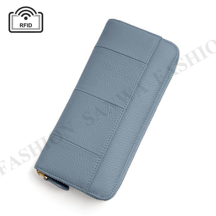 長財布 レディース 大容量 ラウンドファスナー 財布 ギャルソン型 カード収納 じゃばら財布 コインスルー スキミング防止 磁気防止 | ブランド登録なし | 09