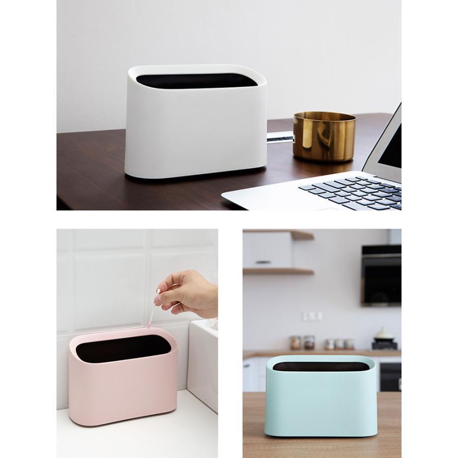 ゴミ箱 卓上ゴミ箱 ミニゴミ箱 おしゃれ ダストボックス シンプル 小物入れ 大容量 ごみ箱 小さい 北欧 シンプル ゴミ入れ ゴミ袋 隠せる 寝室 | ブランド登録なし | 11