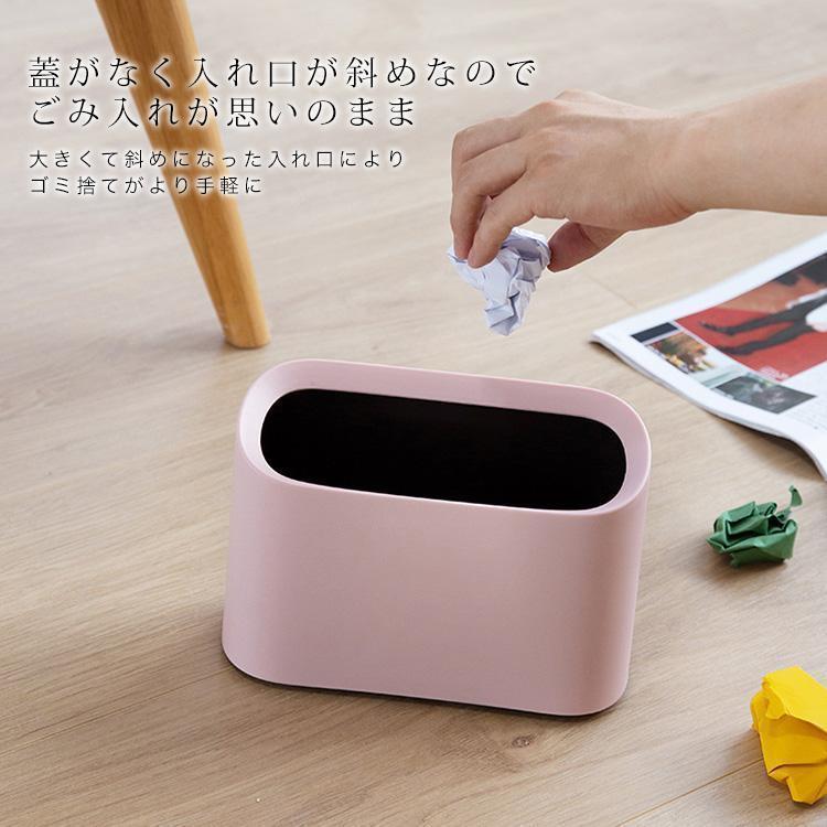 ゴミ箱 卓上ゴミ箱 ミニゴミ箱 おしゃれ ダストボックス シンプル 小物入れ 大容量 ごみ箱 小さい 北欧 シンプル ゴミ入れ ゴミ袋 隠せる 寝室 | ブランド登録なし | 09