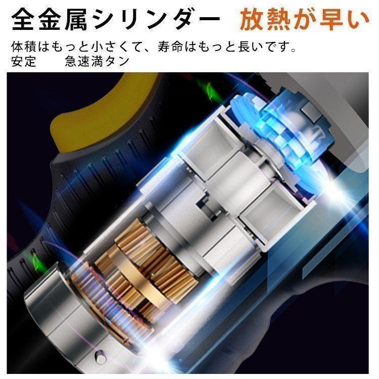 コンプレッサー 空気入れ 電動 プール エアーコンプレッサー 携帯ポンプ コードレス 車 自転車 タイヤ 空気入れ 小型 軽量 ボール LEDライト | ブランド登録なし | 05