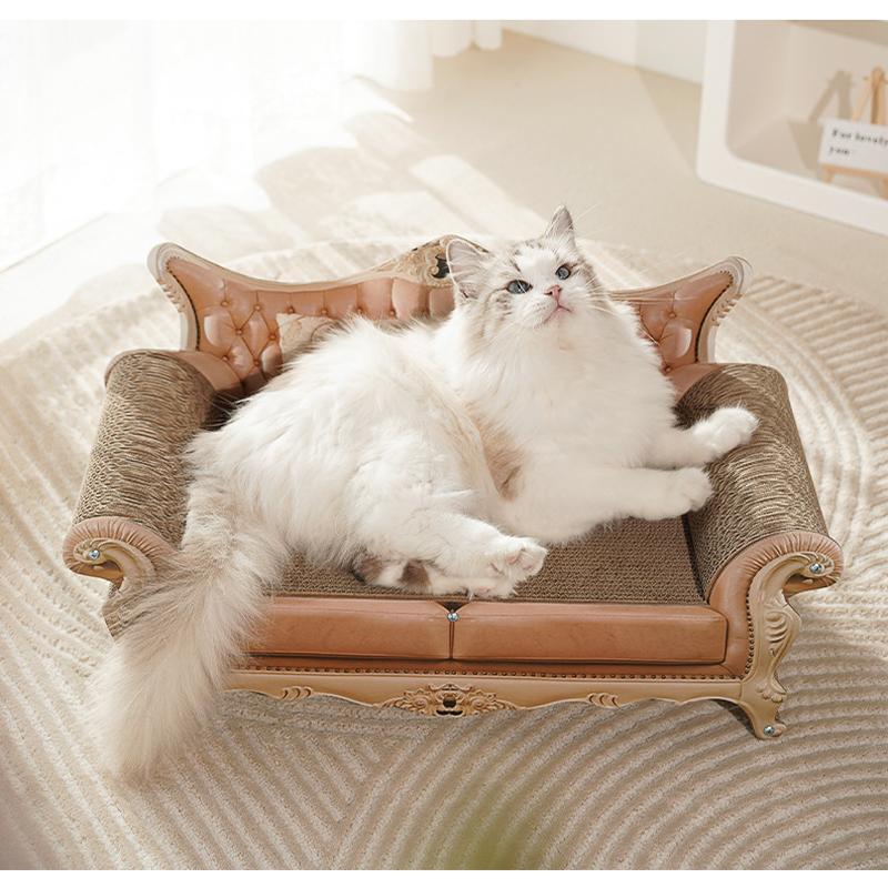 キャットソファー 爪研ぎ ダンボールハウス 段ボール つめとぎ ねこハウス ペット用品 ペットグッズ 猫用爪とぎ | ブランド登録なし | 09