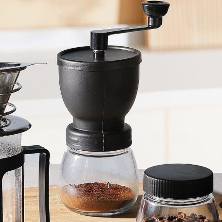 豆挽き コーヒーミル 手回し ハンドミル 珈琲 セラミックコーヒーミル コーヒーグラインダー 家庭用 手挽きコーヒーミル 手動式 コーヒー豆 豆挽き | ブランド登録なし | 04