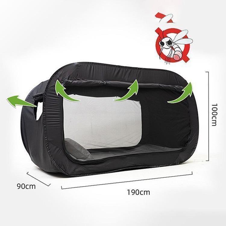 室内用テント プライベート一人用 二人用 避難所用 個室 自動ポップアップ ワンタッチ アウトドア キャンプ用品 子供 大人 洗える 花粉対策 | ブランド登録なし | 07