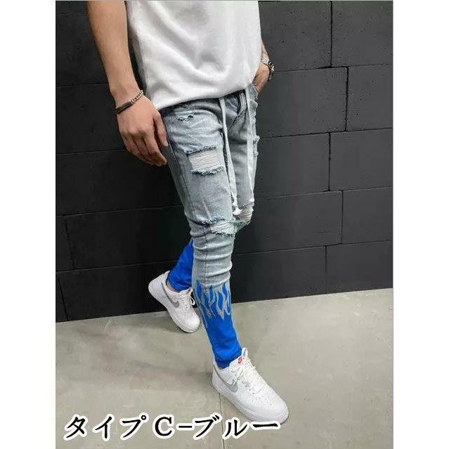 バイクパンツ メンズ デニムパンツ バイク レーシング オートバイパンツ バイクウェア ライダーパンツ 男性 耐磨 カジュアル 通勤 通学 父の日 | ブランド登録なし | 05