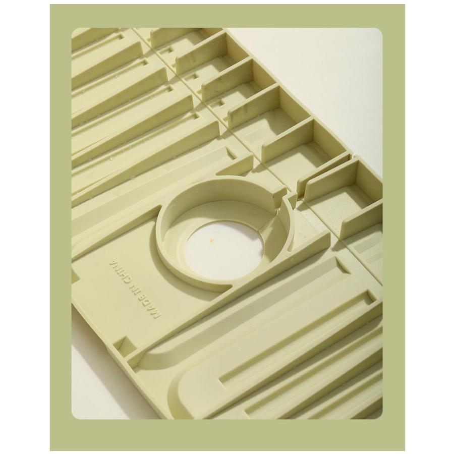 蛇口水切りマット キッチン用品 蛇口 水切りマット 蛇口排水マット 水切りマット シリコン 蛇口乾燥 ソフト 抗菌 カビ防止 水分乾燥パッド 滑り止め | ブランド登録なし | 11