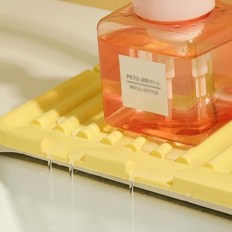 蛇口水切りマット キッチン用品 蛇口 水切りマット 蛇口排水マット 水切りマット シリコン 蛇口乾燥 ソフト 抗菌 カビ防止 水分乾燥パッド 滑り止め | ブランド登録なし | 03