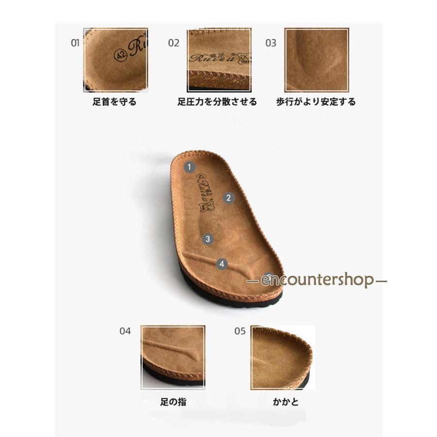 コルク サンダル メンズ レディースの優れた衝撃吸収 さんだる スポーツサンダル 歩きやすい おしゃれビーチサンダル スポーツさんだる | ブランド登録なし | 10
