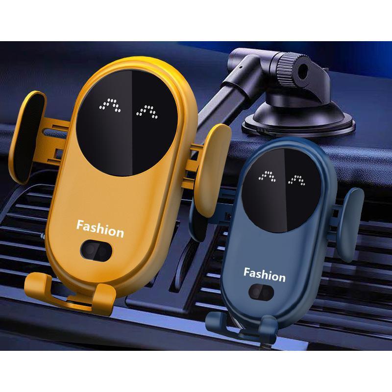 ワイヤレス 充電器 車 車載 スマホホルダー 置くだけ充電 自動開閉式 スタンド iPhone 貼り付け 吸盤 急速充電 充電ホルダー Qi充電対応 | ブランド登録なし | 10