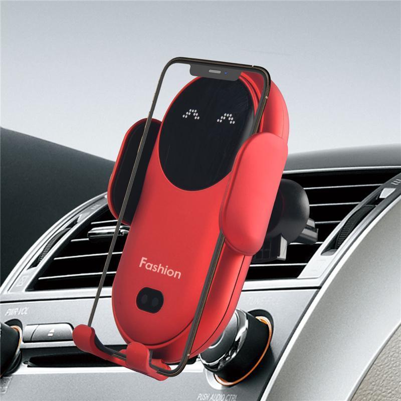 ワイヤレス 充電器 車 車載 スマホホルダー 置くだけ充電 自動開閉式 スタンド iPhone 貼り付け 吸盤 急速充電 充電ホルダー Qi充電対応 | ブランド登録なし | 11