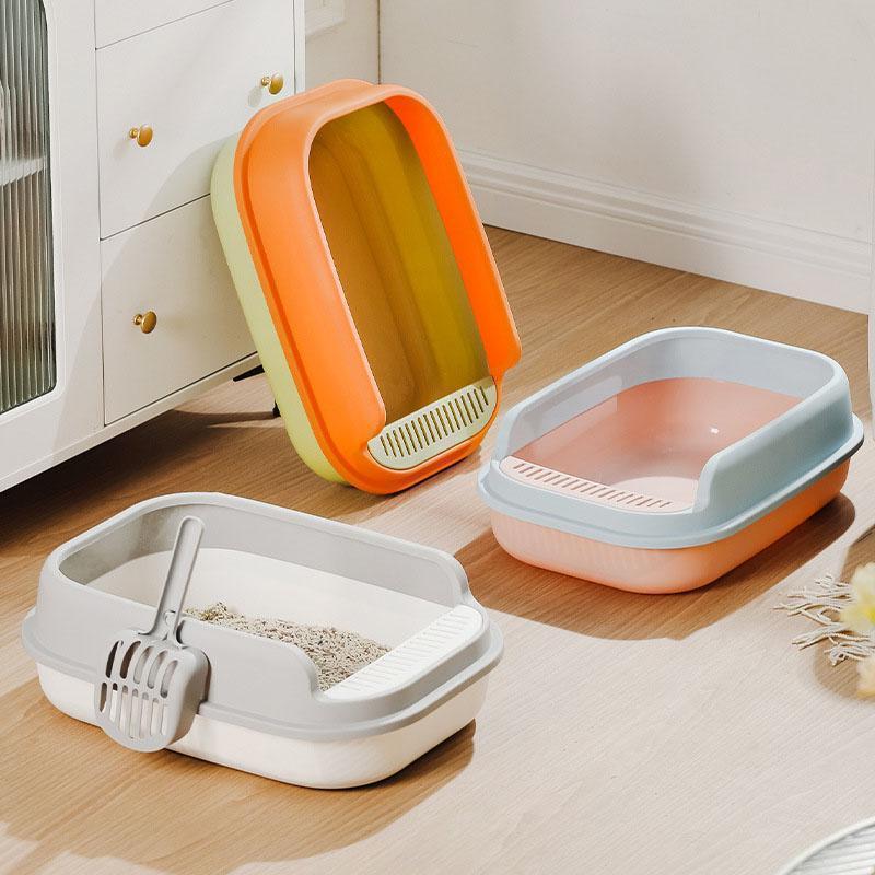 猫トイレ 砂 におい対策 おしゃれ 上から猫トイレ 猫用トイレ用品 ペット用 ネコのトイレ 大型 ペット用 ペットトイレ | ブランド登録なし | 10