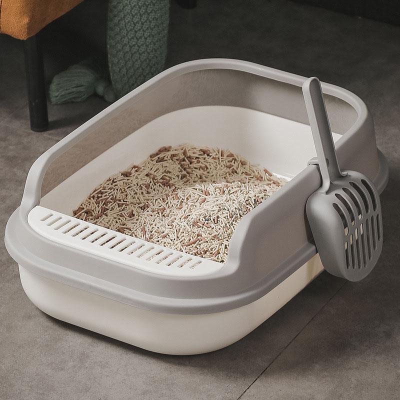 猫トイレ 砂 におい対策 おしゃれ 上から猫トイレ 猫用トイレ用品 ペット用 ネコのトイレ 大型 ペット用 ペットトイレ | ブランド登録なし | 11
