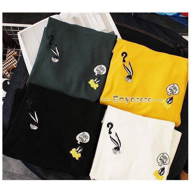 Tシャツ ゆるTシャツ 刺繍 ゆったり 五分袖 レディース ス |  | 05