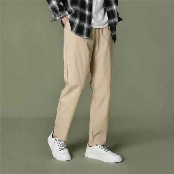 チノパン メンズ パンツ 薄手 ジョガーパンツ ロング丈 ゆったり ストレッチ スポーツ ゴルフパンツ 春 夏 秋 イージーパンツ カジュアル | ブランド登録なし | 16