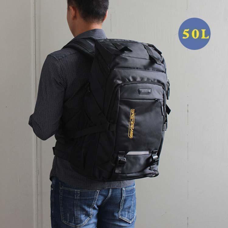 リュック メンズ バックパック 大容量 50L かばん レディース オールシーズン 大型 撥水 登山 通学 通勤 男女兼用 スポーツリュック ジムバッ | ブランド登録なし | 15