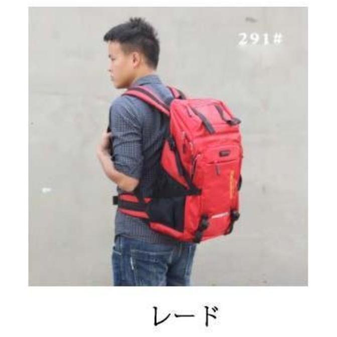 リュック メンズ バックパック 大容量 50L かばん レディース オールシーズン 大型 撥水 登山 通学 通勤 男女兼用 スポーツリュック ジムバッ | ブランド登録なし | 01