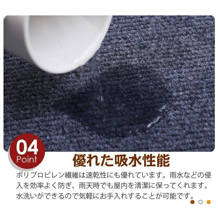 チェアマット 大判 防音 ラグマット 椅子 ゲーミングチェアマット 床保護マット ズレない 長方形 キズ防止 おしゃれ 学習机 床 チェア マット | ブランド登録なし | 07