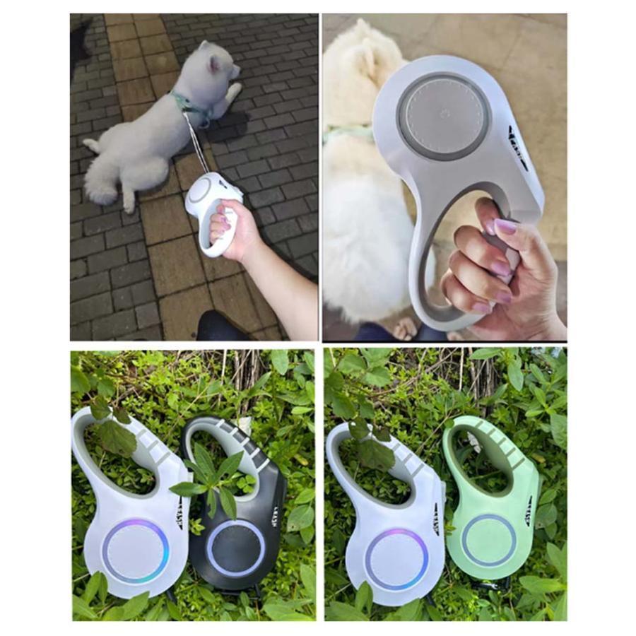 大型犬 伸縮リード 6m LED ライト付き 雰囲気ライト USB 充電式 犬 リード 伸縮 光る 犬用 中型犬 小型犬 ドッグリード タッチパネル | ブランド登録なし | 14