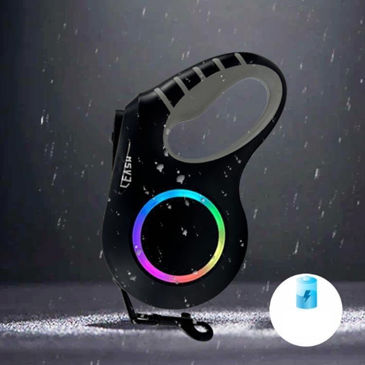 大型犬 伸縮リード 6m LED ライト付き 雰囲気ライト USB 充電式 犬 リード 伸縮 光る 犬用 中型犬 小型犬 ドッグリード タッチパネル | ブランド登録なし | 02