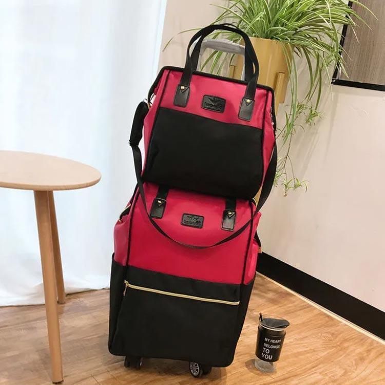 キャリーバッグ リュックの2点セット！機内持ち込み キャリーバッグ 360度回転 キャスター付き リュック リュックバッグ 2way 軽量 大容量 ソ | ブランド登録なし | 01