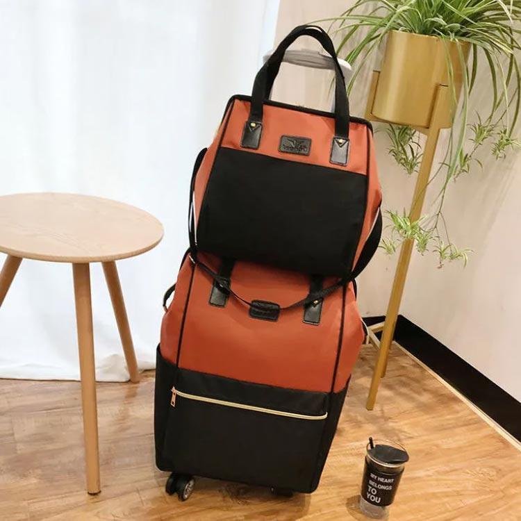 キャリーバッグ リュックの2点セット！機内持ち込み キャリーバッグ 360度回転 キャスター付き リュック リュックバッグ 2way 軽量 大容量 ソ | ブランド登録なし | 02