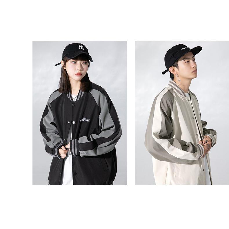 スタジャン レディース ジャケット トレーナー スタジアムジャンパー ジャンパー ブルゾン アウター おしゃれ ワッペン 男女通用 | ブランド登録なし | 07