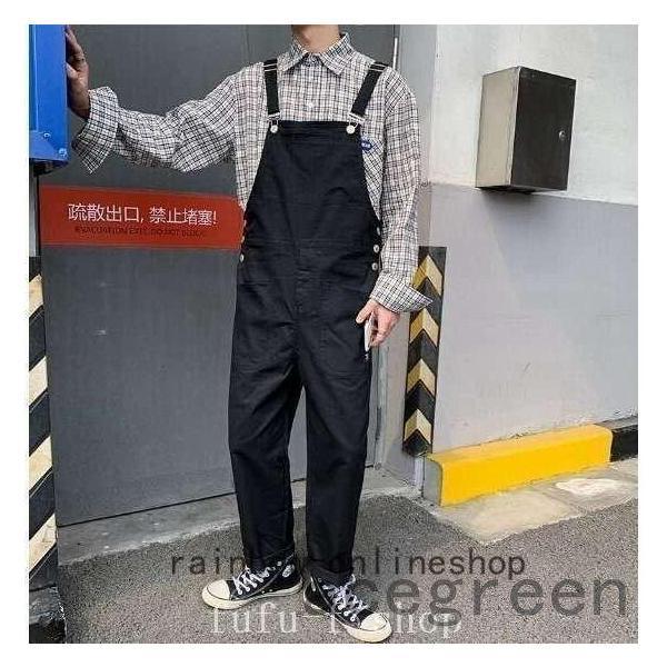 メンズサロペットオーバーオールオールインワンつなぎサスペンダーズボンペインター作業服デニムパンツ色とサイズ選択可 | ブランド登録なし | 01