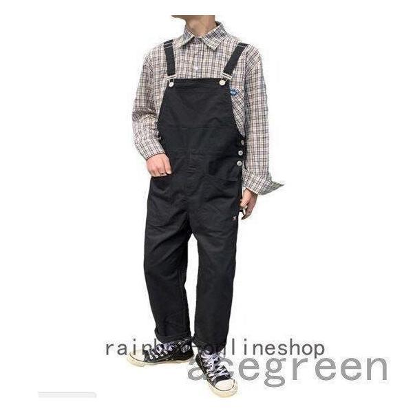 メンズサロペットオーバーオールオールインワンつなぎサスペンダーズボンペインター作業服デニムパンツ色とサイズ選択可 | ブランド登録なし | 04