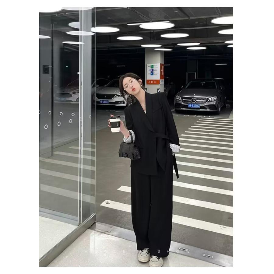 セットアップ レディース スーツ 結婚式 50代 40代 春 夏 秋 コーデ カジュアル 女性用スーツ ママスーツ 母の日 おしゃれ 通勤 着痩せ 服 | ブランド登録なし | 11
