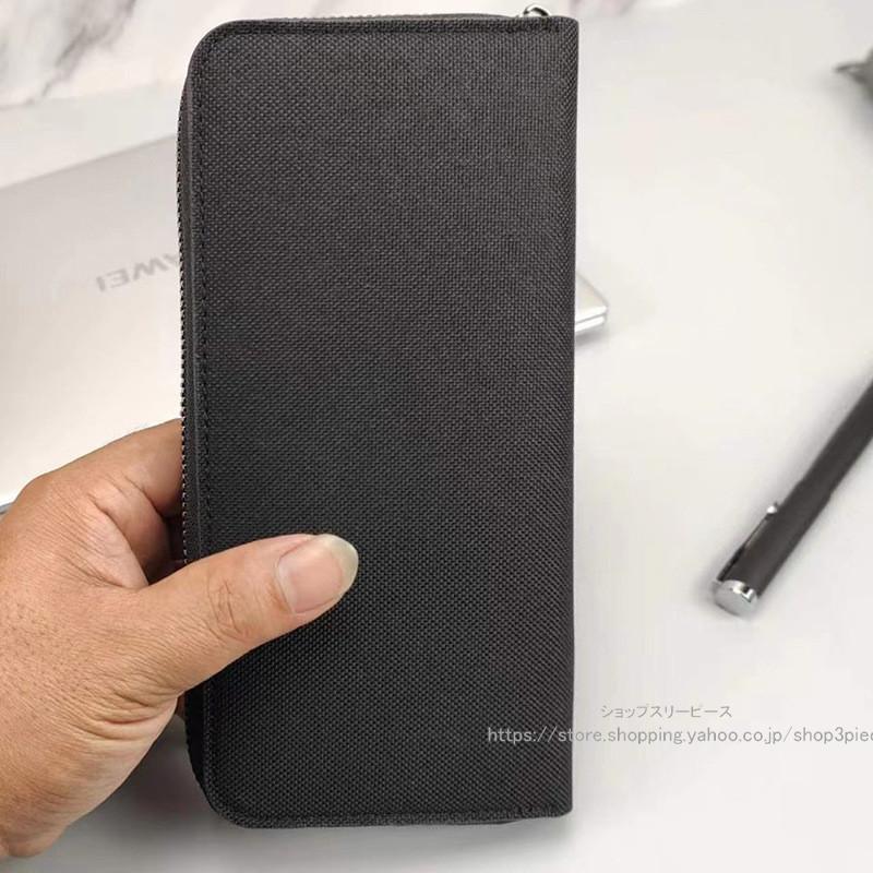 財布 メンズ 長財布 キャンバス レディース ロングウォレット ビジネス 大容量 ラウンドファスナー シンプル 黒 学生 おしゃれ ギフト かっこいい | ブランド登録なし | 14