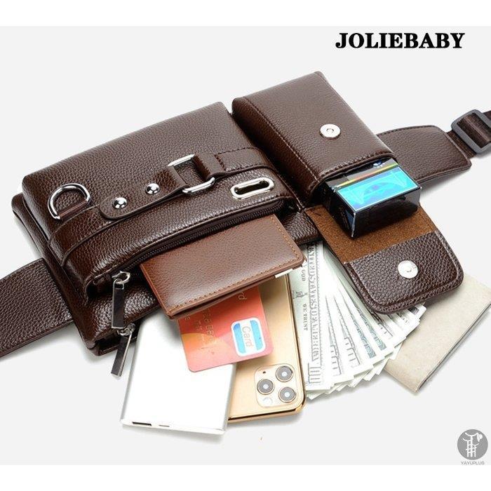 ウエストポーチ ディバッグメンズ 敬老の日PU ボディーバッグ ワンショルダーバッグ 斜めがけバッグ 多機能 ビジネス 男性用 おしゃれ 2way | ブランド登録なし | 02