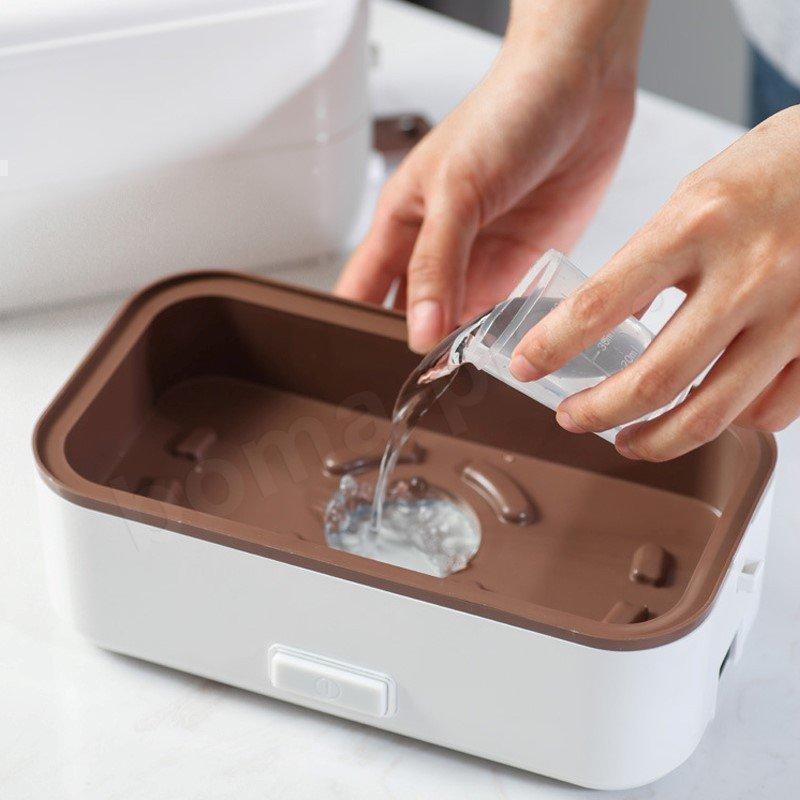 電気弁当箱 2段式 ご飯が炊ける弁当箱 電気ランチボックス 弁当箱 大容量 電気加熱式 携帯便 持ち運び 軽量 操作簡単 母の日 | ブランド登録なし | 10