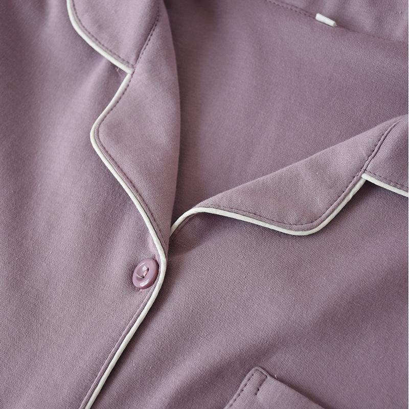 スウェット パジャマ レディース 綿 長袖 春 秋 初冬 かわいい フレンチテリー 無地 家族 おそろい M L XL 母の日 ギフト プレゼント | ブランド登録なし | 25