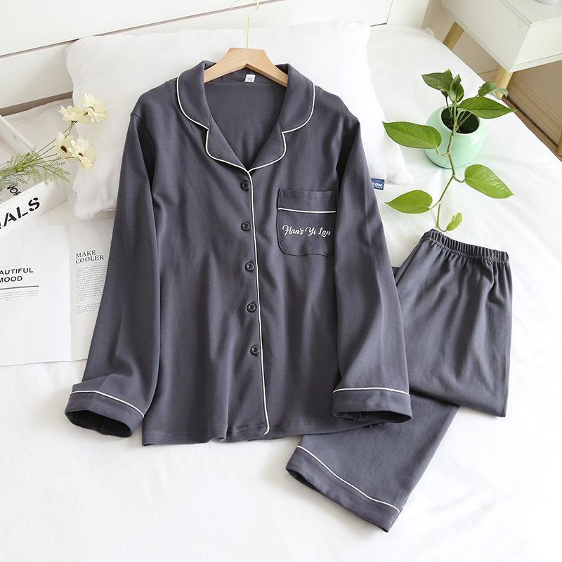 スウェット パジャマ レディース 綿 長袖 春 秋 初冬 かわいい フレンチテリー 無地 家族 おそろい M L XL 母の日 ギフト プレゼント | ブランド登録なし | 14