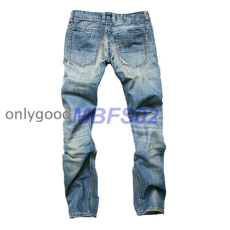 メンズ ジーンズ デニム パンツ デニムパンツ ダメージ加工 ウォッシュ ジーンズ ユーズド ヴィンテージ おしゃれ 春 冬 2022 | ブランド登録なし | 02