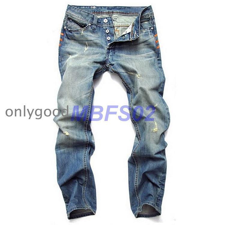 メンズ ジーンズ デニム パンツ デニムパンツ ダメージ加工 ウォッシュ ジーンズ ユーズド ヴィンテージ おしゃれ 春 冬 2022 | ブランド登録なし | 07