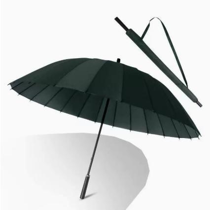 長傘 傘 メンズ 雨傘 大きい 耐風 撥水 丈夫 24本骨 カサ 雨具 無地 115cm ビジネス 和傘 紳士 梅雨対策 父の日 | ブランド登録なし | 03