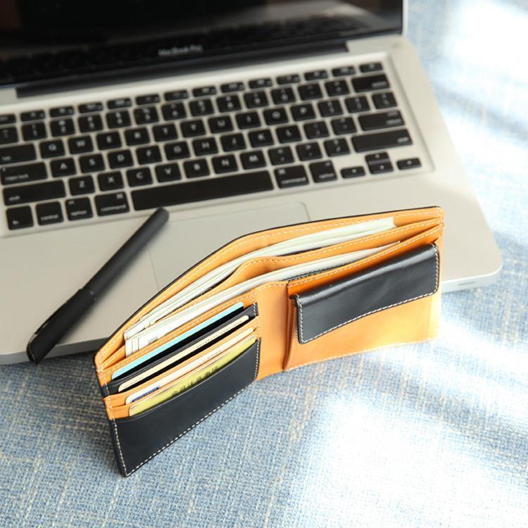 財布さいふサイフ 財布メンズ 二つ折り財布 メンズ財布 コードバン財布 | ブランド登録なし | 02