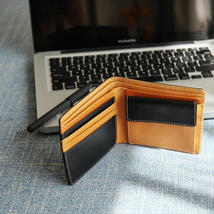 財布さいふサイフ 財布メンズ 二つ折り財布 メンズ財布 コードバン財布 | ブランド登録なし | 05