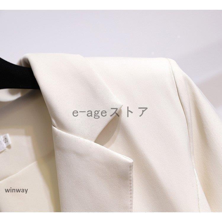 ワンピーススーツ レディース 40代 きれいめ ロング丈 長袖 春秋 上品 結婚式 通勤 フォーマル 着やせ 高級感 入学式 卒業式 | ブランド登録なし | 04