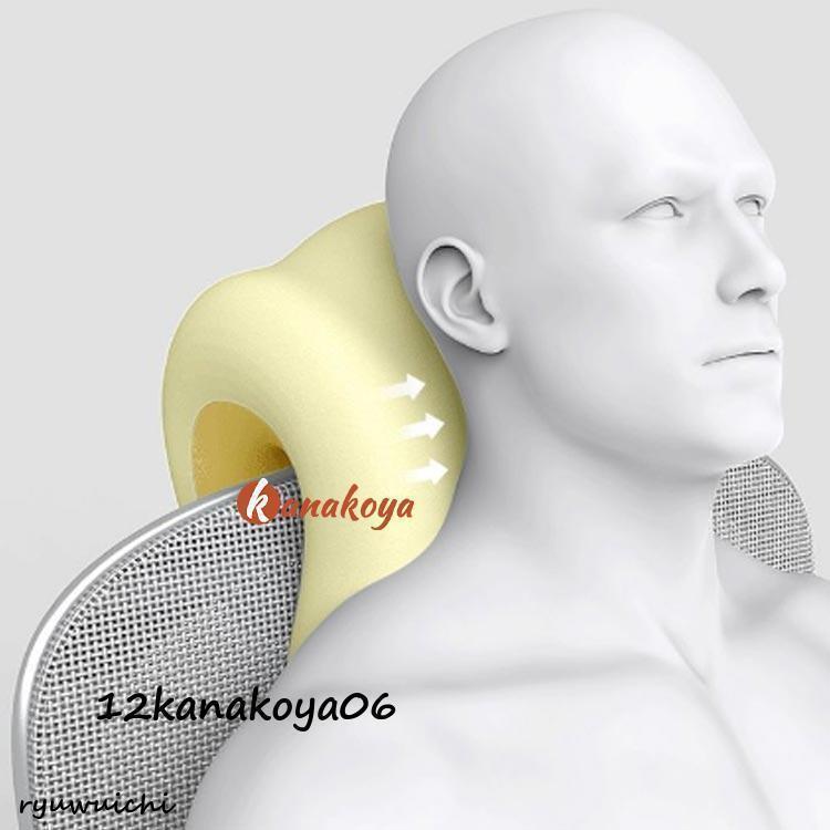 顔まくら クッション 仮眠 うつ伏せ枕 仮眠 首枕 デスク 枕 首まくら うつぶせ寝 うつぶせ 仮眠枕 椅子用クッション 腰枕 2WAY フェイスマ | ブランド登録なし | 03