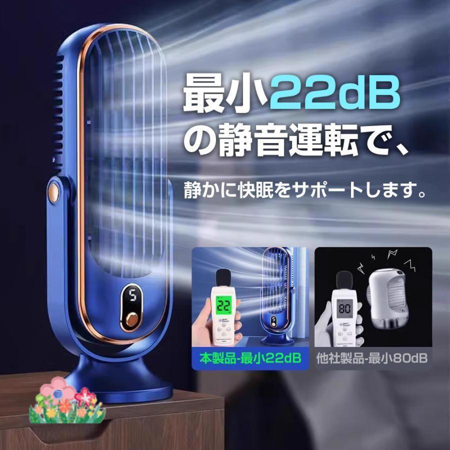 扇風機 大風量 卓上扇風機 冷却ファン ポータブル USB 充電ファン デスク 学校 寝室 オフィス 小型 冷風扇 静音 usb充電式 送風機 | ブランド登録なし | 16