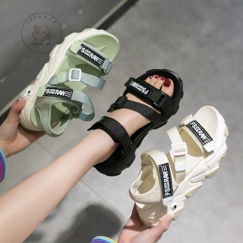 サンダル 子供用 スポーツサンダル 女の子 キッズ マジックテープ バックル サイズ調節可 大きいサイズ ジュニア 厚底 滑り止め 衝撃吸収 おしゃれ | ブランド登録なし | 07