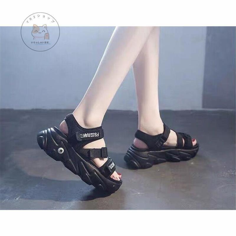 サンダル 子供用 スポーツサンダル 女の子 キッズ マジックテープ バックル サイズ調節可 大きいサイズ ジュニア 厚底 滑り止め 衝撃吸収 おしゃれ | ブランド登録なし | 08