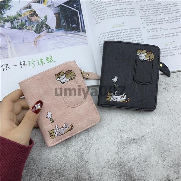 二つ折り財布 レディース ミニ財布 猫柄 短財布 ミニウォレッ 小銭入れ 開運 コンパクト 可愛い 通勤 外出 母の日 プレゼント | ブランド登録なし | 06