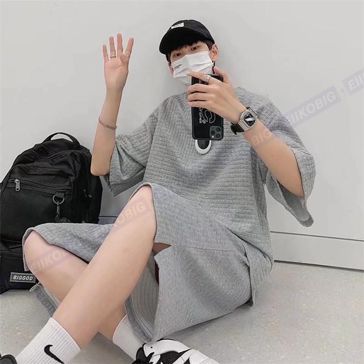 セットアップ メンズ 半袖 夏 上下セット Tシャツ ハーフパンツ ショートパンツ ジャージ 半袖 ルームウェア 部屋着 ゆったり 夏服 |  | 12